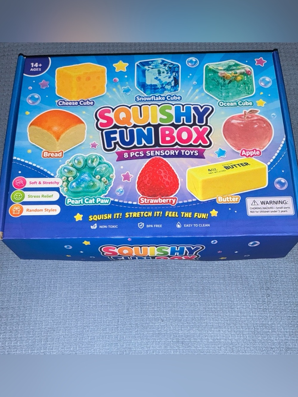 8-Piece Sensory Toy Set - Multicolor